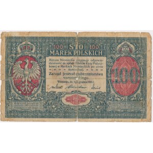 100 marek 1916 - Jenerał - 6 cyfr -