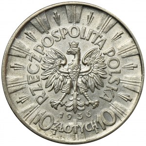 Piłsudski, 10 złotych 1936 - ładna