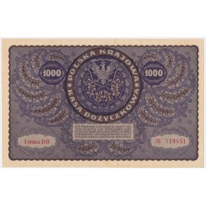 1.000 marek 1919 - I Serja DB -