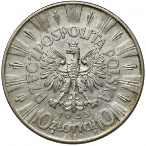 Piłsudski, 10 złotych 1935