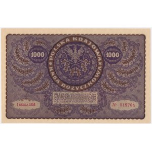 1.000 marek 1919 - I Serja BM -