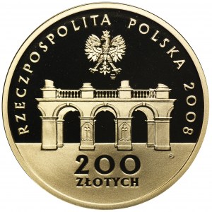 200 złotych 2008 90. Rocznica Odzyskania Niepodległości