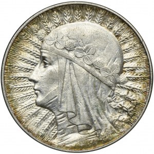 Głowa Kobiety, 5 złotych Warszawa 1933