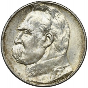 Piłsudski, 5 złotych 1938