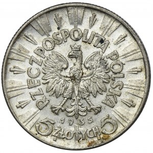 Piłsudski, 5 złotych 1935