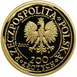 200 złotych 2000 1000-lecie Wrocławia