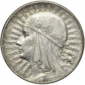 Głowa Kobiety, 10 złotych Warszawa 1932