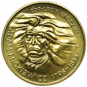2 złote 1998 Adam Mickiewicz