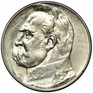 Piłsudski, 5 złotych 1934