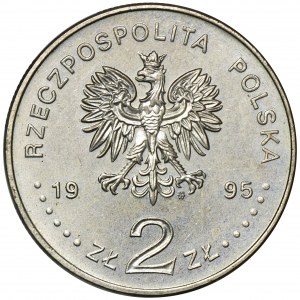 2 złote 1995 Katyń, Miednoje, Charków 1940