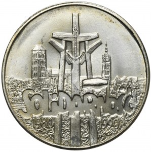 100.000 złotych 1990 Solidarność - TYP A - PIĘKNE