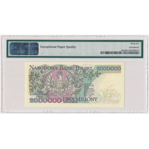 2 miliony złotych 1992 - A - Konstytucyjy - PMG 65 EPQ