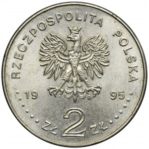 2 złote 1995 Katyń, Miednoje, Charków 1940