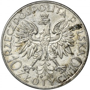 Głowa Kobiety, 10 złotych Warszawa 1932