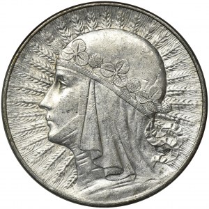 Głowa Kobiety, 10 złotych Warszawa 1932