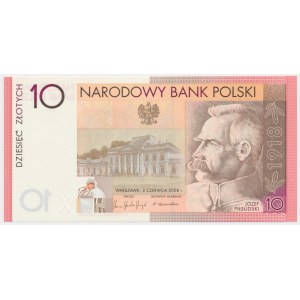 10 złotych 2008 - 90. Rocznica Odzyskania Niepodległości -