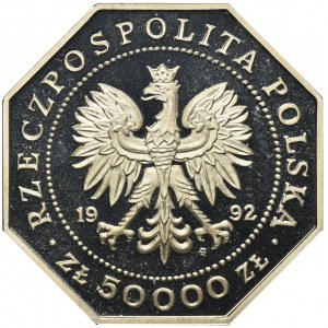 50.000 złotych 1992 Virtuti Militari