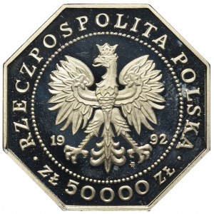 50.000 złotych 1992 Virtuti Militari