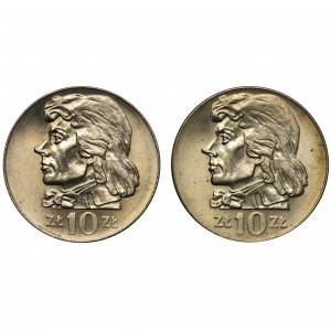 Zestaw, 10 złotych Tadeusz Kościuszko (2 szt.)