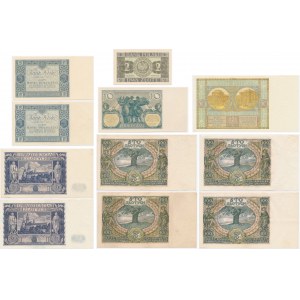 Zestaw, 2-100 złotych 1929-1936 (11 szt.)