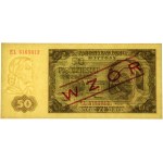 50 złotych 1948 - WZÓR - EL -