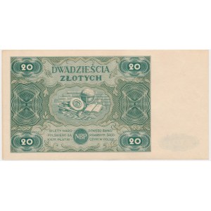 20 złotych 1947 - A - ładny
