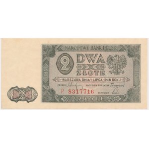 2 złote 1948 - P -