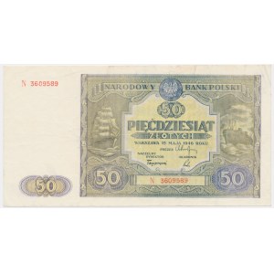 50 złotych 1946 - N -