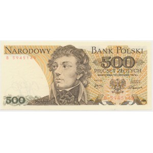 500 złotych 1974 - B -