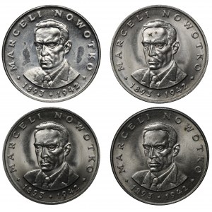 Zestaw, 20 złotych Marceli Nowotko (4 szt.)