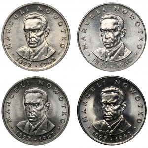 Zestaw, 20 złotych Marceli Nowotko (4 szt.)