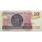 20 złotych 2016 - AP - numer radarowy