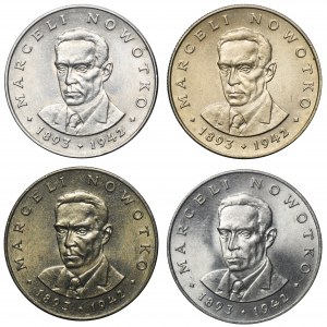 Zestaw, 20 złotych Marceli Nowotko (4 szt.)