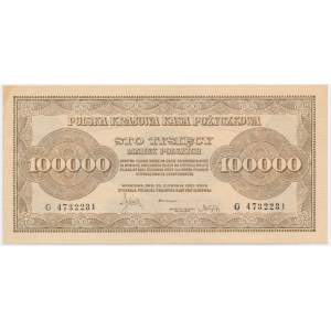 100.000 marek 1923 - G - ŁADNY