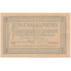 1 marka 1919 - IAU -