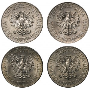 Zestaw, 10 złotych Tadeusz Kościuszko (4 szt.)