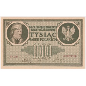 1.000 marek 1919 - Ser. AD -