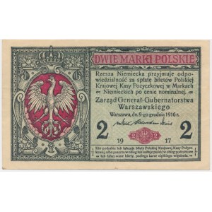 2 marki 1916 - Generał - B -