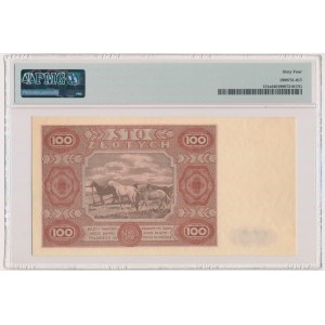 100 złotych 1947 - C - PMG 64