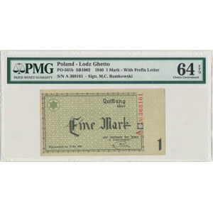 1 Mark 1940 - A - 6 digit series - PMG 64 EPQ