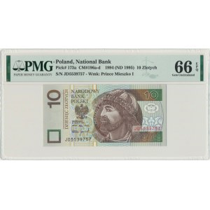 10 złotych 1994 - JD - PMG 66 EPQ