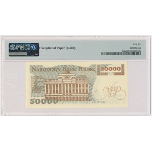 50.000 złotych 1989 - AA - PMG 66 EPQ - POSZUKIWANA