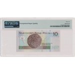 10 złotych 1994 - AA 0000486 - niski numer - PMG 66 EPQ