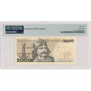 2.000 złotych 1977 - A - PMG 65 EPQ - RZADKA