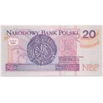 20 złotych 1994 - AA 00009410 - niski numer -