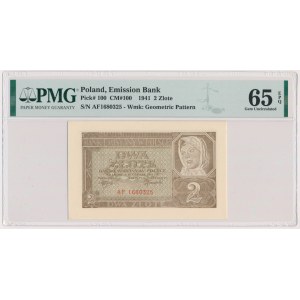 2 złote 1941 - AF - PMG 65 EPQ