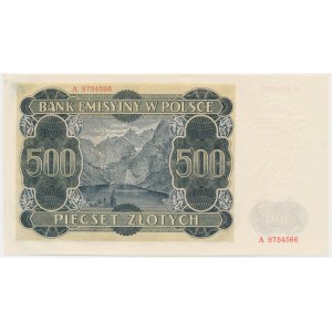 500 złotych 1940 - A -