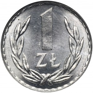 1 złoty 1977 - GCN MS65