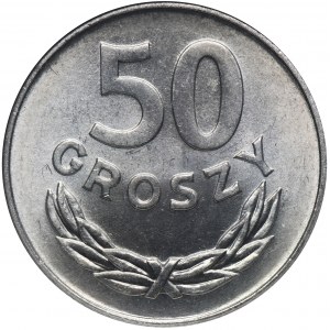 50 groszy 1978 - bez znaku mennicy - GCN MS65