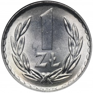 1 złoty 1975 - GCN MS65